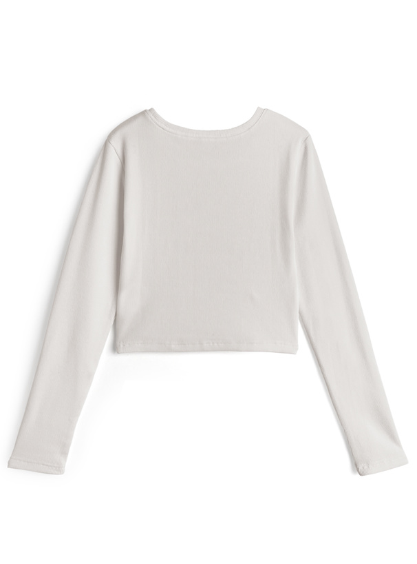 ラインストーンクロスTシャツ