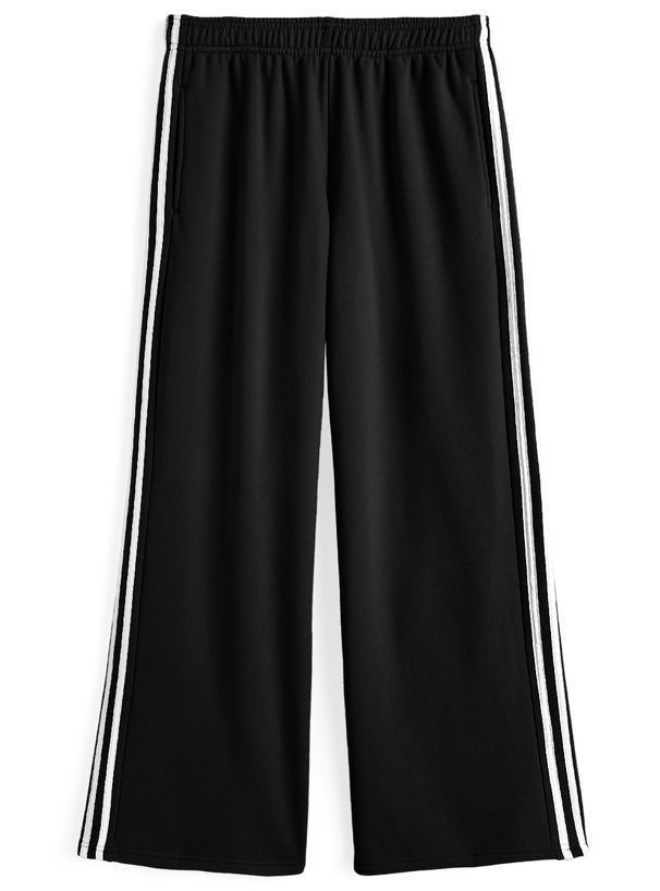 サイドラインスウェットワイドパンツ