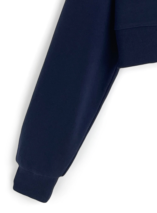 ロゴ刺繍スウェットパーカー