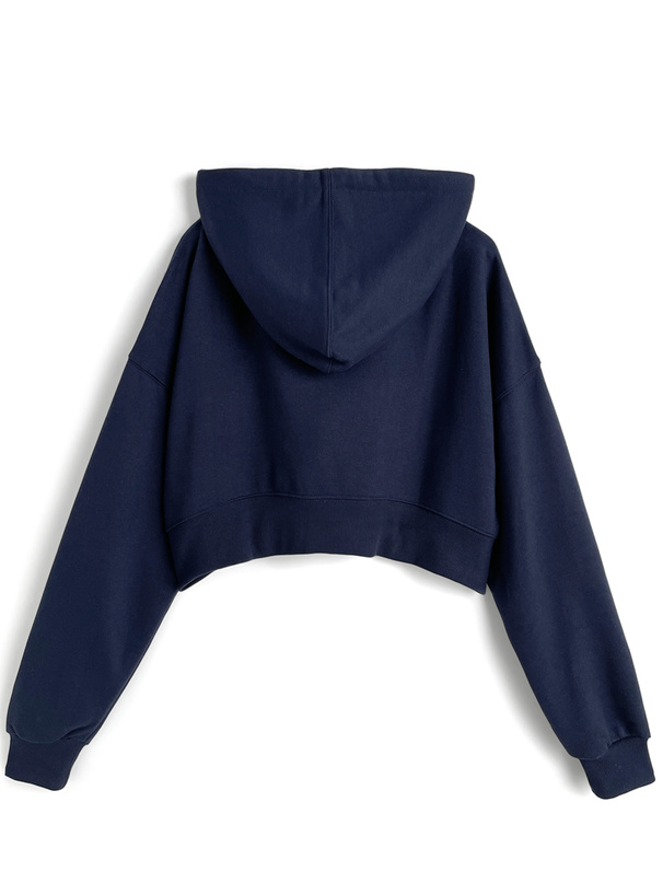 ロゴ刺繍スウェットパーカー