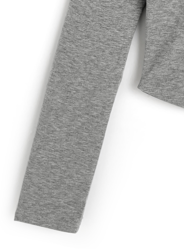 ロゴ刺繍フーディトップス