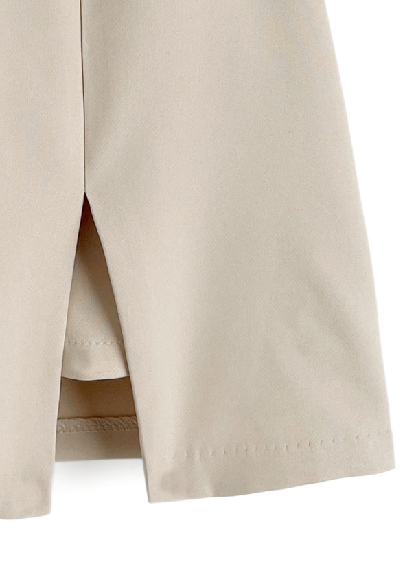 インパン付きハイウエストスリットミニスカート