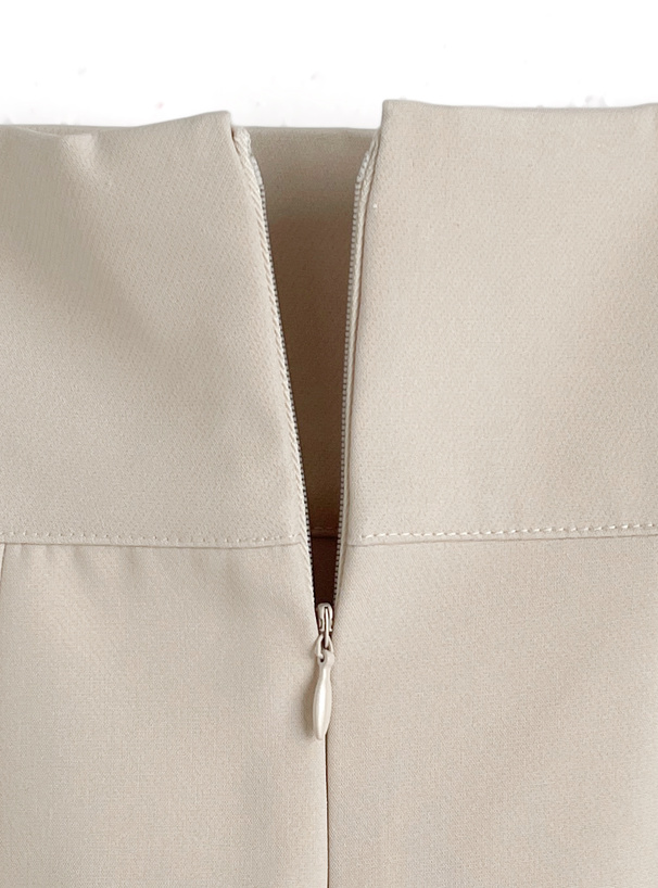 インパン付きハイウエストスリットミニスカート