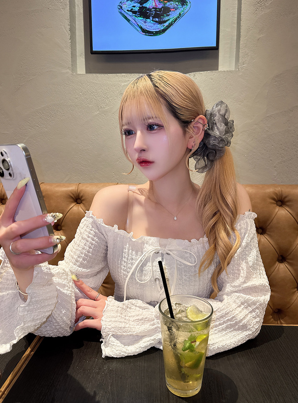 レースアップオフショルダーフリルトップス[pm721] | レディース