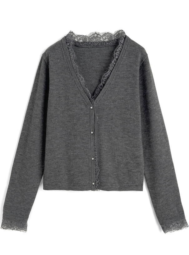 レースニットカーディガン[pm729] | レディースファッション通販の