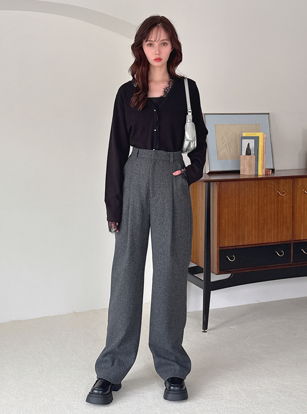 Jane Marple グレー レース　ニットカーディガン Jane Marple グレー レース ニットカーディガン ONLINE SHOP】11/30