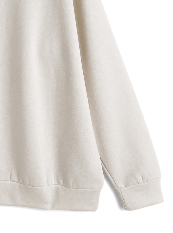 バックプリントスウェットワンピース