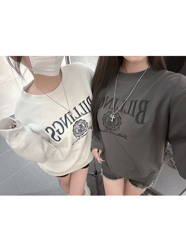 ロゴ刺繍ウェットトップス