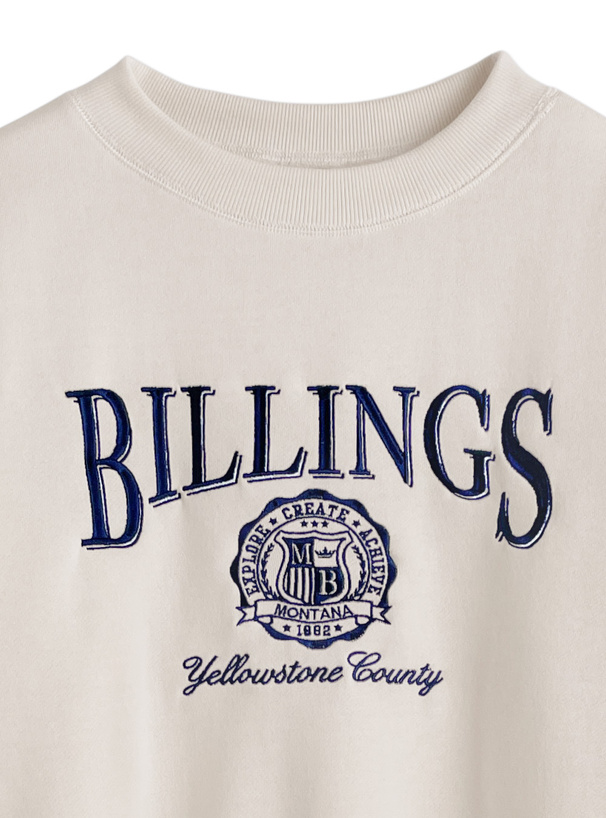 ロゴ刺繍ウェットトップス