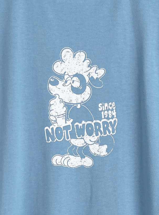 ドッグロゴプリントロンT