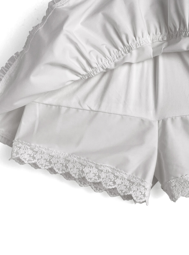 ILLIT アイリット BEB インパン付きレースフリルミニスカート