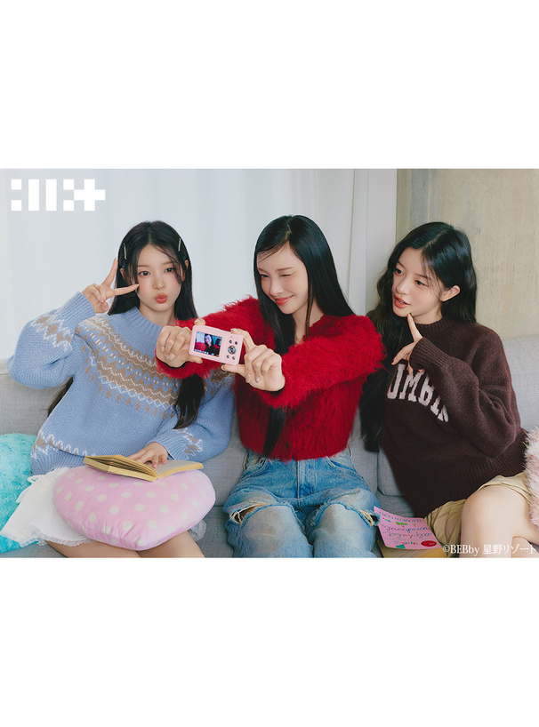 ILLIT アイリット BEB インパン付きレースフリルミニスカート