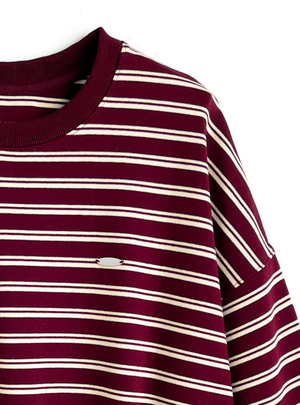 ボーダー柄トップス