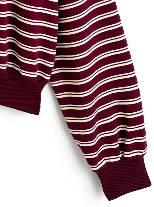 ボーダー柄トップス