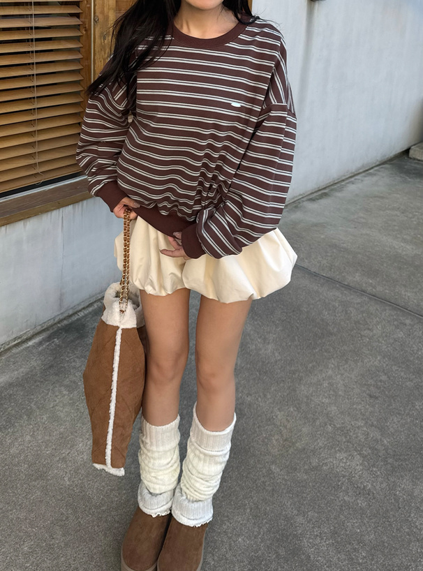 ボーダー柄トップス[pm776] | レディースファッション通販のグレイル