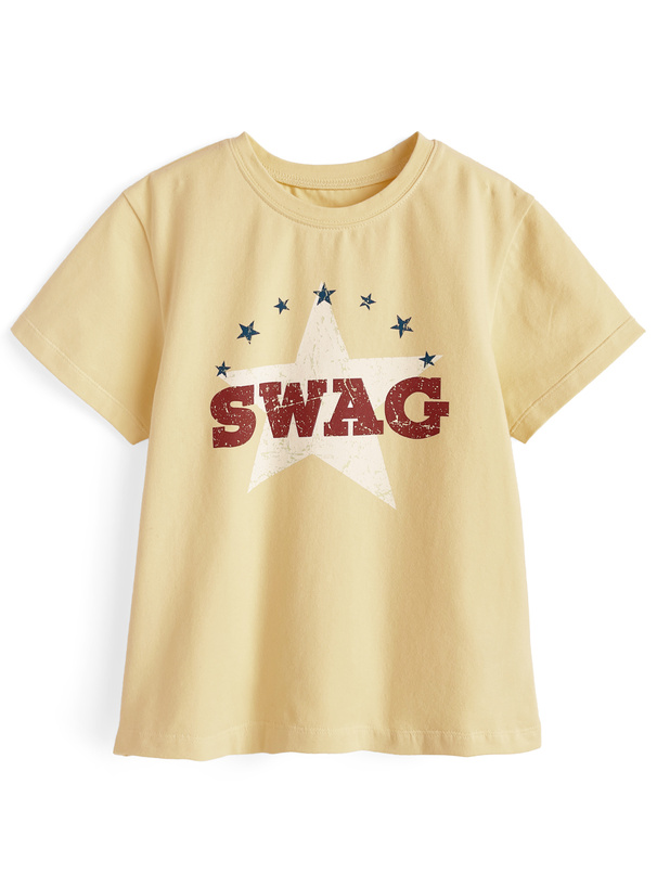 ILLIT アイリット BEB ロゴプリントTシャツ