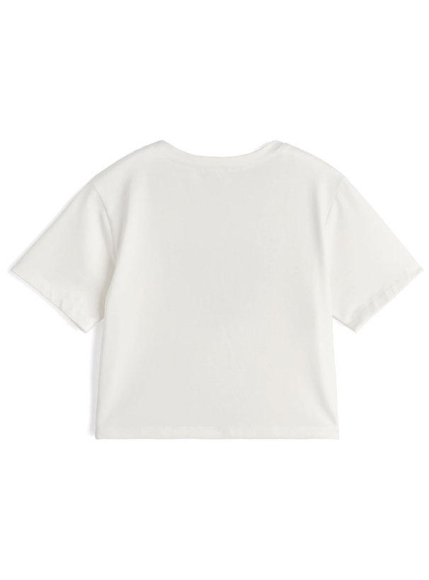 ラインストーンロゴTシャツ