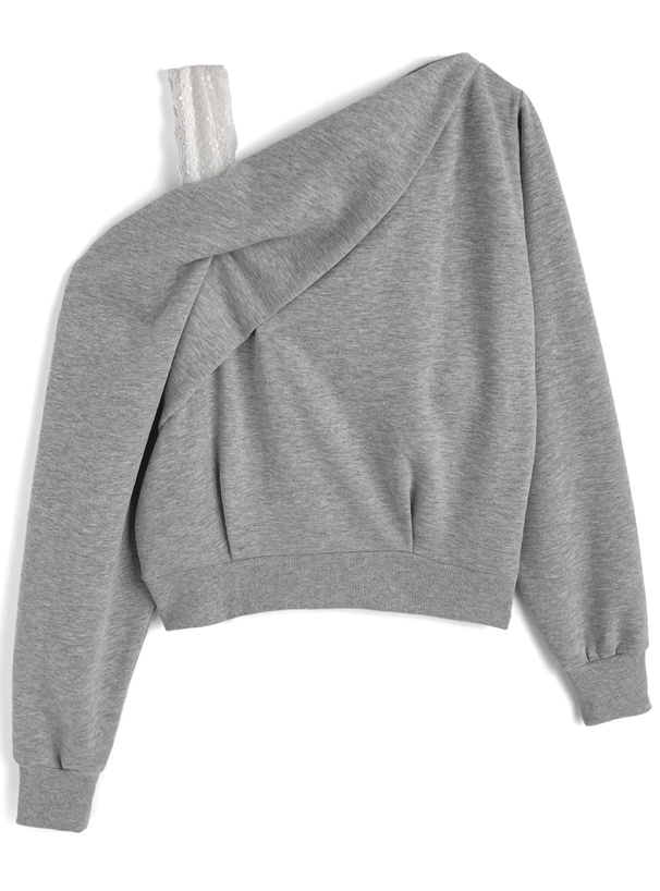 2Wayショルダーレースタックトップス