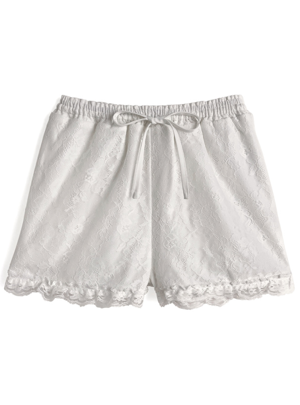 レースインナーショートパンツ