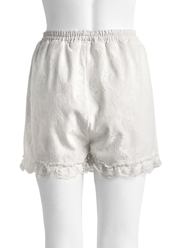 レースインナーショートパンツ