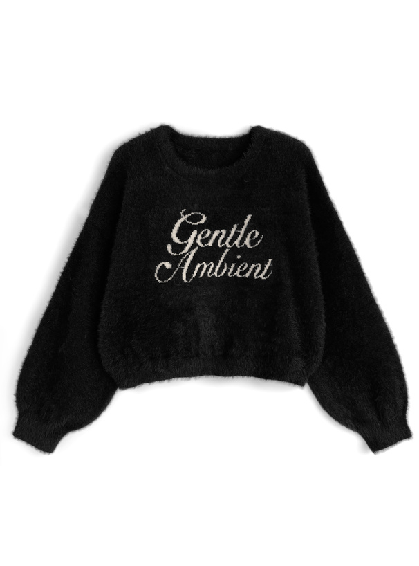 ロゴシャギーニットトップス[pm845] | レディースファッション通販の