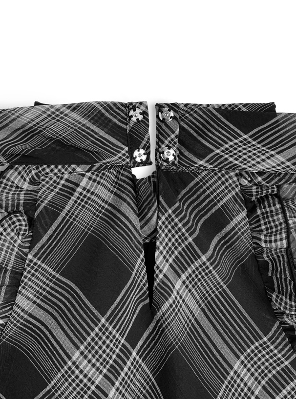 2Wayチェック柄アメスリブラウス