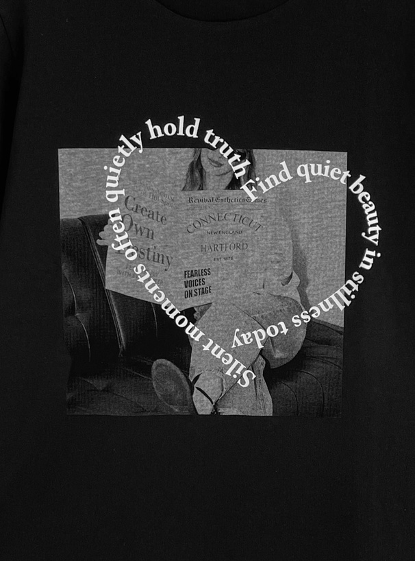 グラフィックロゴプリントTシャツ