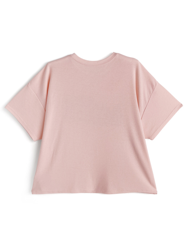 ロゴ刺繍Tシャツ