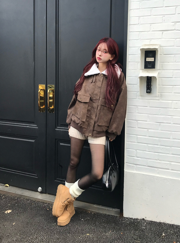 襟2Wayレザージャケット