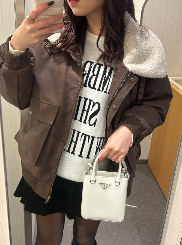 襟2Wayレザージャケット[pp195] | レディースファッション通販の