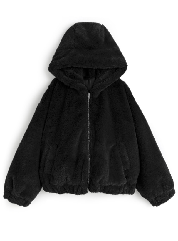 フード付きファーブルゾン[pp246] | レディースファッション通販の