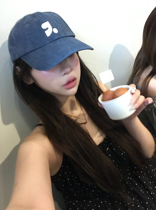 ドット柄キャミソールワンピース