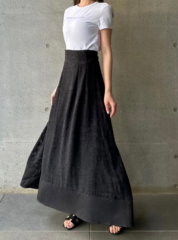 シアージャガードフレアスカート[pu14] レディースファッション通販のグレイル(GRL)【公式】