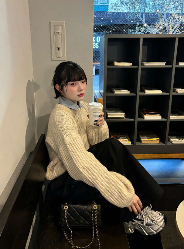 ワイドタックツイルパンツ