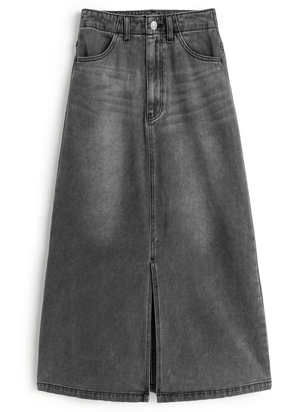 Aラインデニムスカート[qu132] | レディースファッション通販の