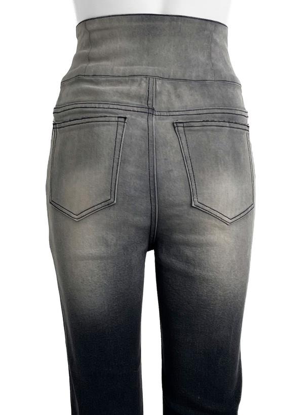 グラデーションハイウエストフレアデニムパンツ[qu136] | レディース