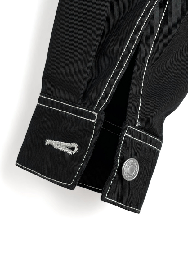 フロントジップフレアミニワンピース