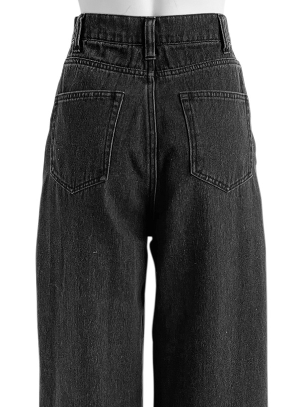 ルーズワイドデニムパンツ