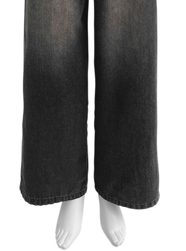 ルーズワイドデニムパンツ