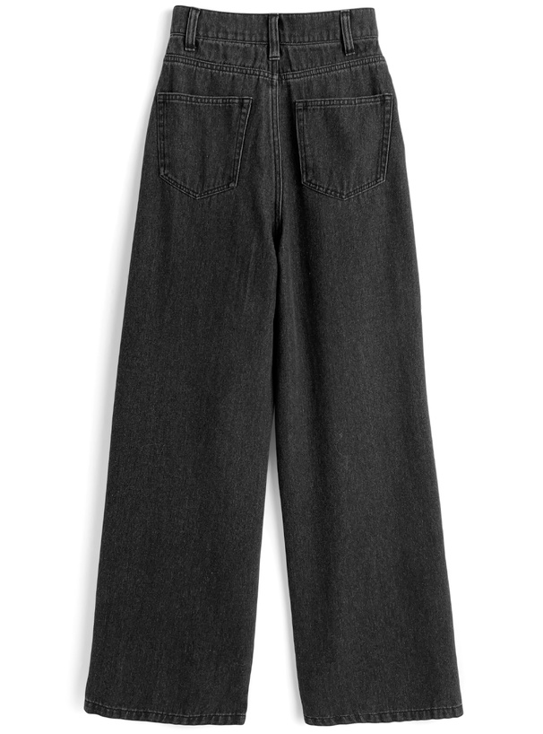 ルーズワイドデニムパンツ