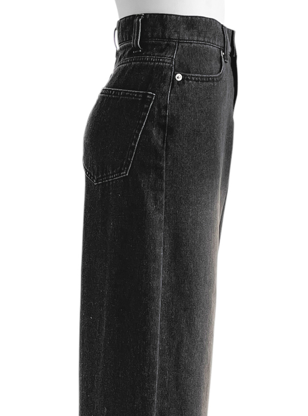 ルーズワイドデニムパンツ