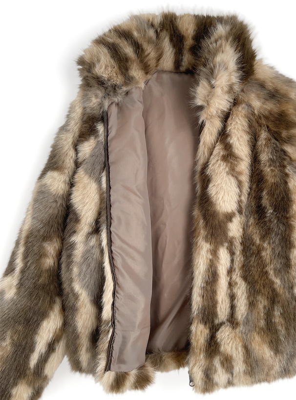 ミックスカラーファーブルゾン[qu154] | レディースファッション通販の