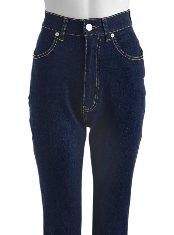 ストレッチフレアデニムパンツ