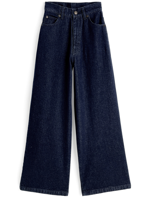 ワイドデニムパンツ