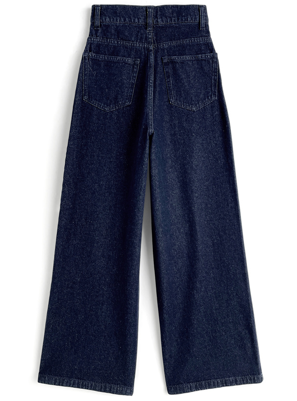 ワイドデニムパンツ