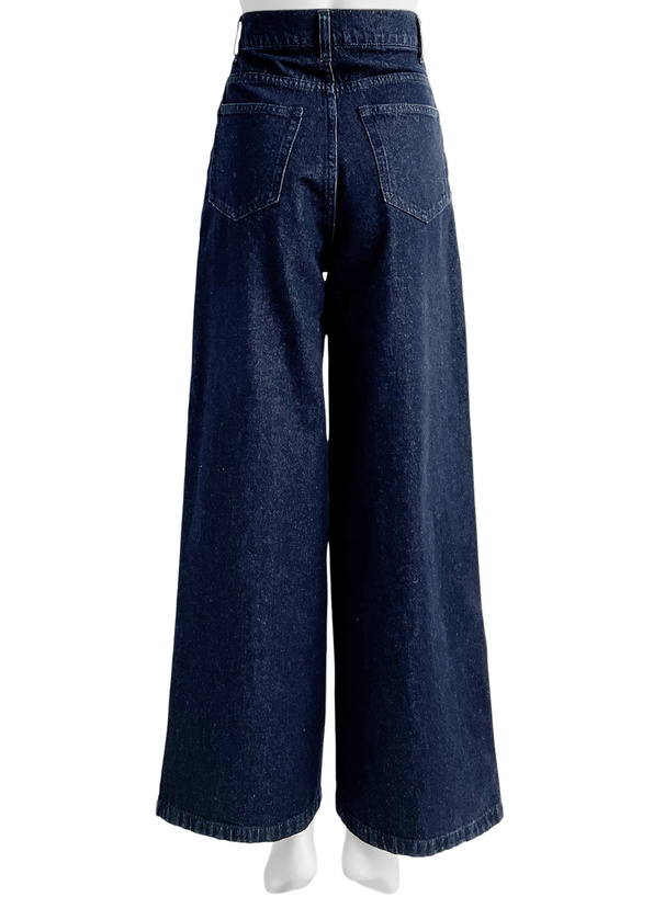 ワイドデニムパンツ