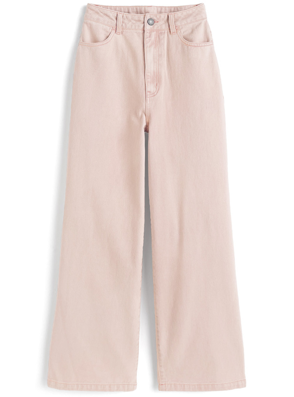 カラーデニムパンツ