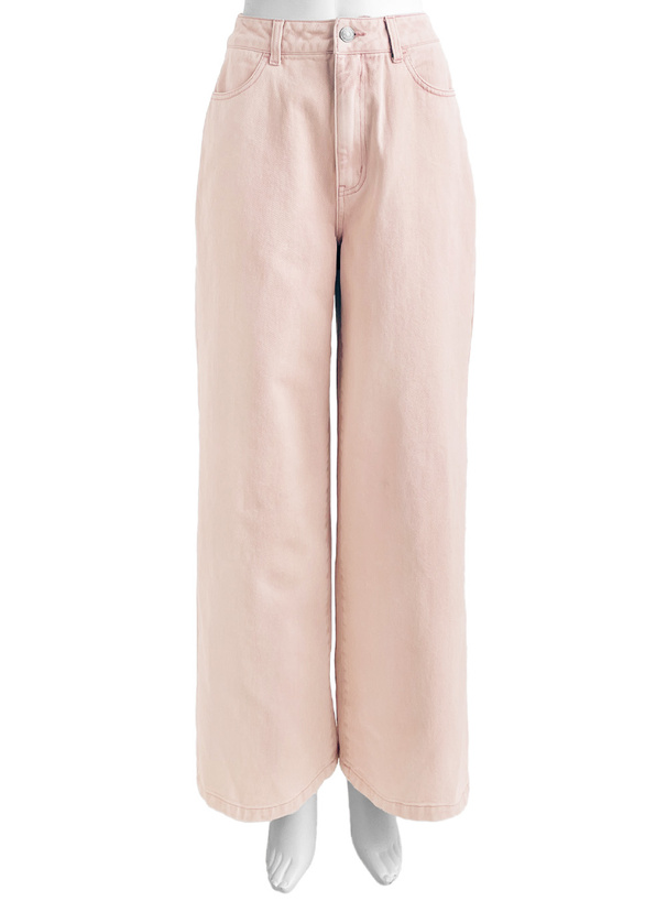 カラーデニムパンツ