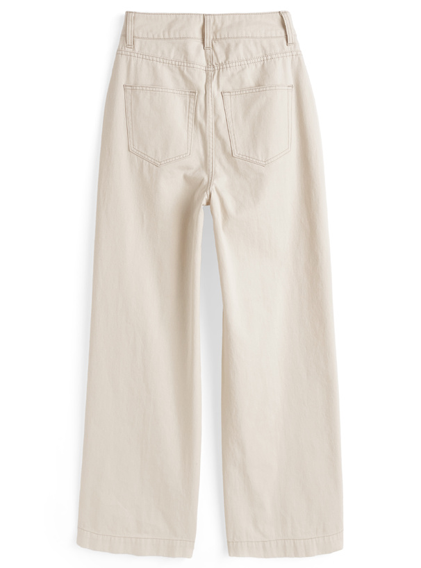 センターシームワイドパンツ[qu161] | レディースファッション通販の