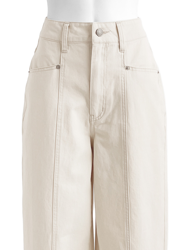 センターシームワイドパンツ